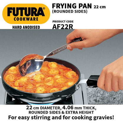 Futura Hard Anodised Round Frying Pan 20 cm by Hawkins AF20R