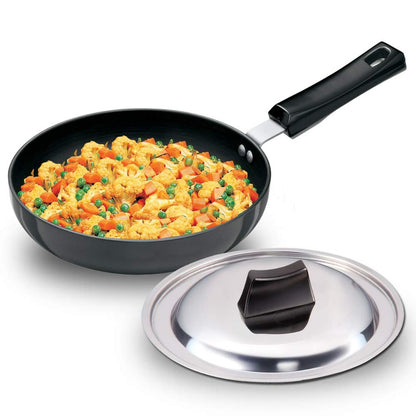 Futura Hard Anodised Round Frying Pan 20 cm by Hawkins AF20RS