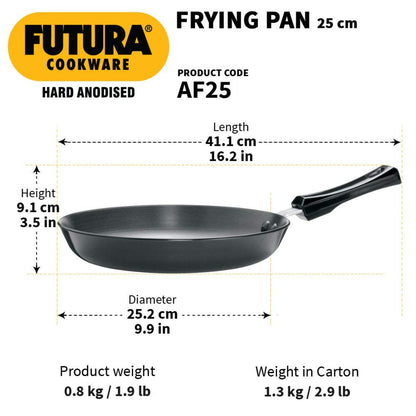 Futura Hard Anodised Frying Pan by Hawkins AF24