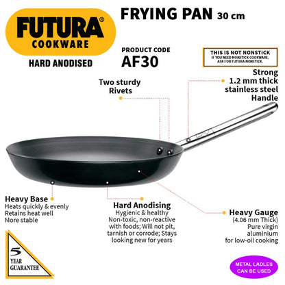 Futura Hard Anodised Frying Pan by Hawkins AF29