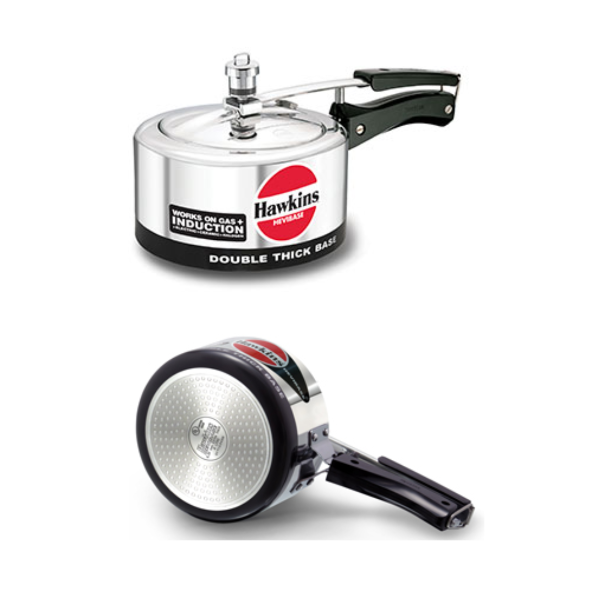 Hawkins Hevibase Aluminium Pressure Cooker | Induction Compatible