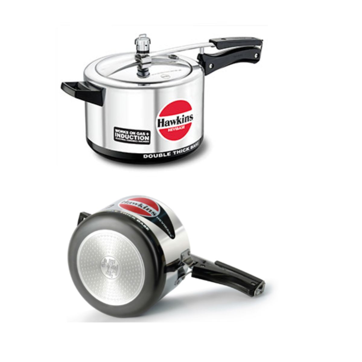 Hawkins Hevibase Aluminium Pressure Cooker | Induction Compatible