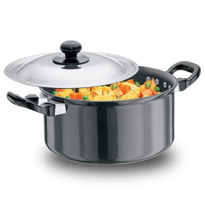 Futura Nonstick Cook n Serve Stewpot With Lid By Hawkins NST30